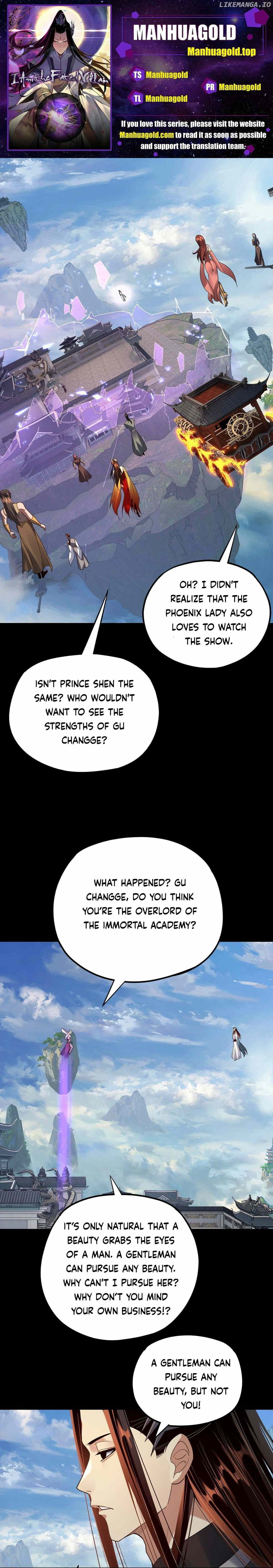 Me, The Heavenly Destined Villain Chapter 137 - page 1