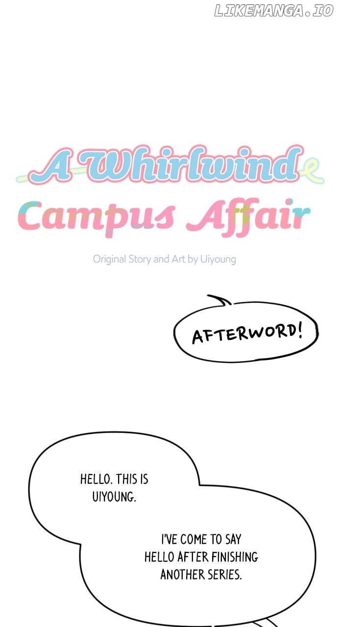 A Whirlwind Campus Affair Chapter 97 - page 1