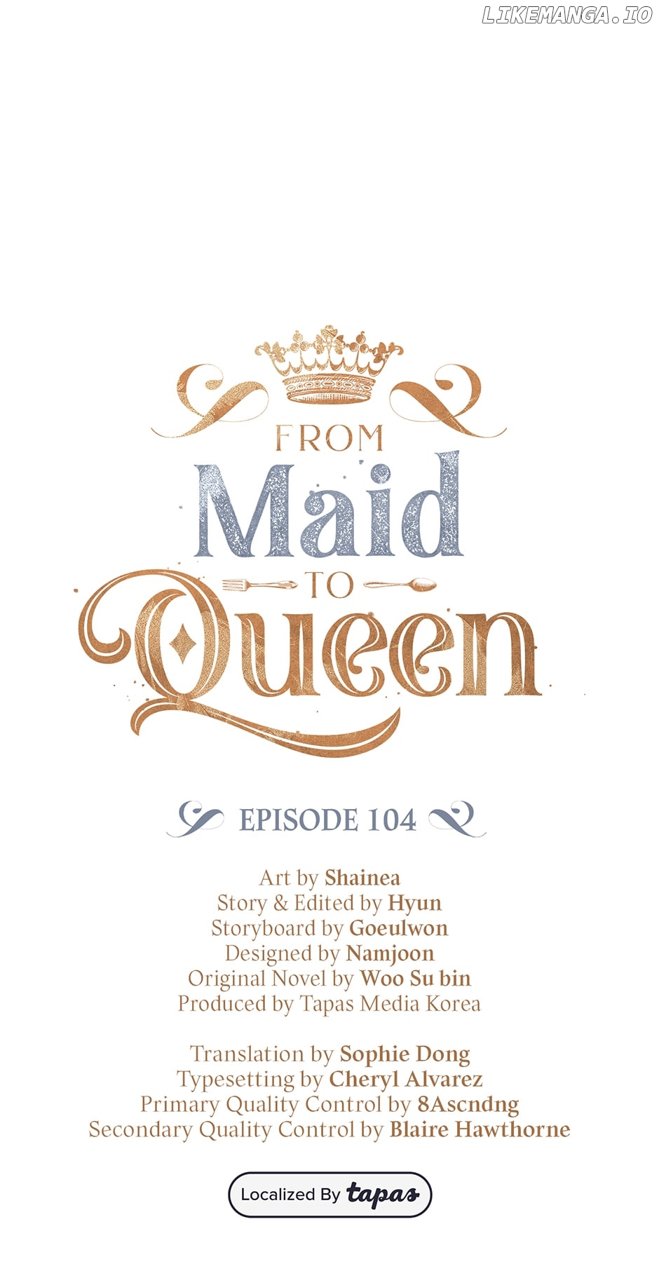 From Maid to Queen Chapter 104 - page 16