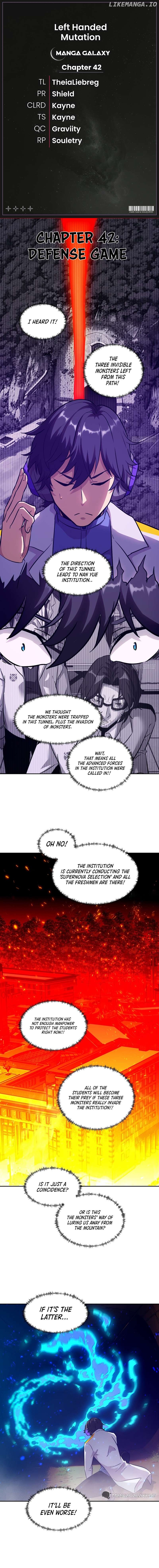 Left Handed Mutation Chapter 42 - page 1