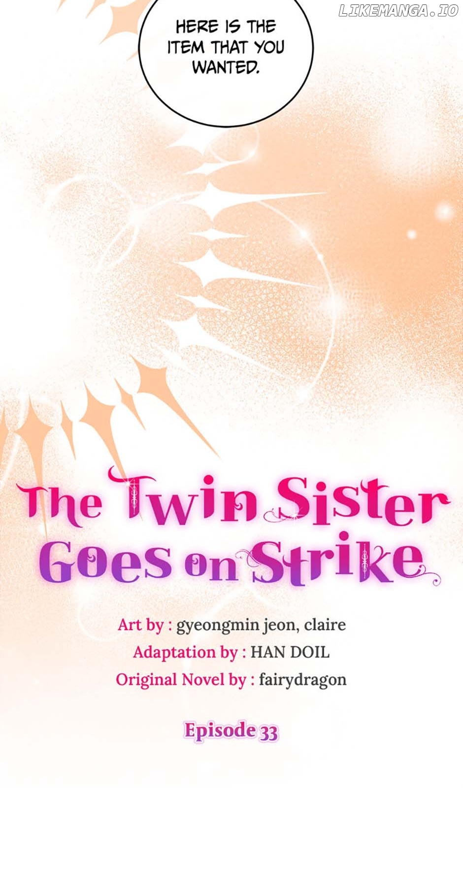 The Twin Sister Goes on Strike Chapter 33 - page 15