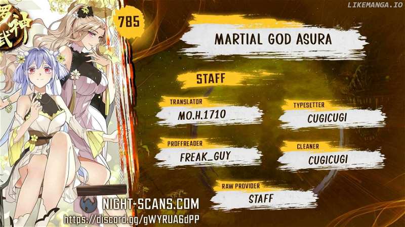 Martial God Asura Chapter 785 - page 1
