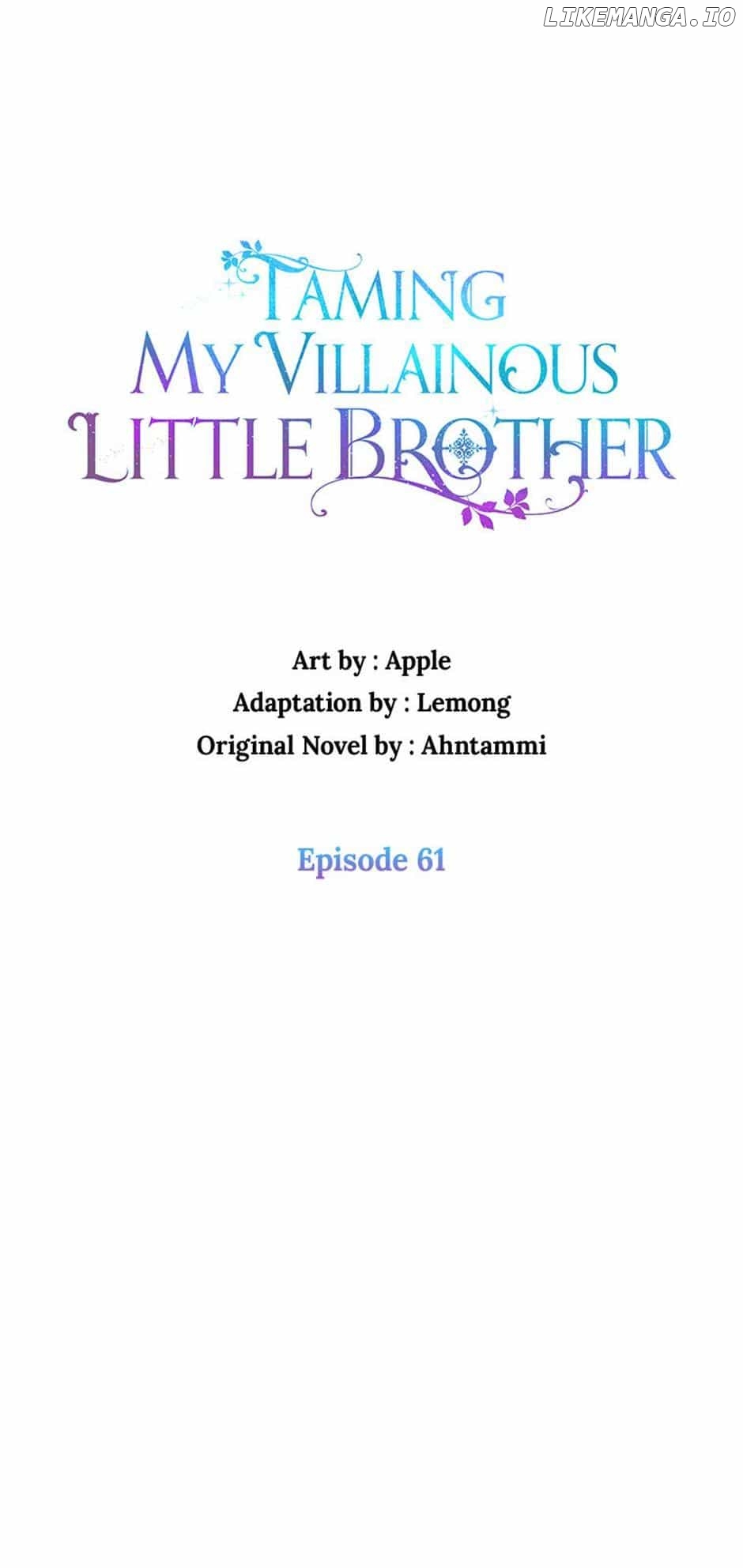 Taming My Villainous Little Brother Chapter 61 - page 20