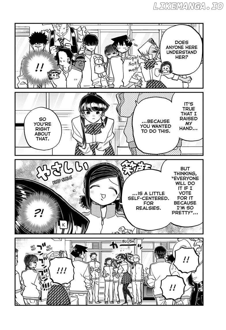 Komi-san wa Komyushou Desu Chapter 449 - page 12