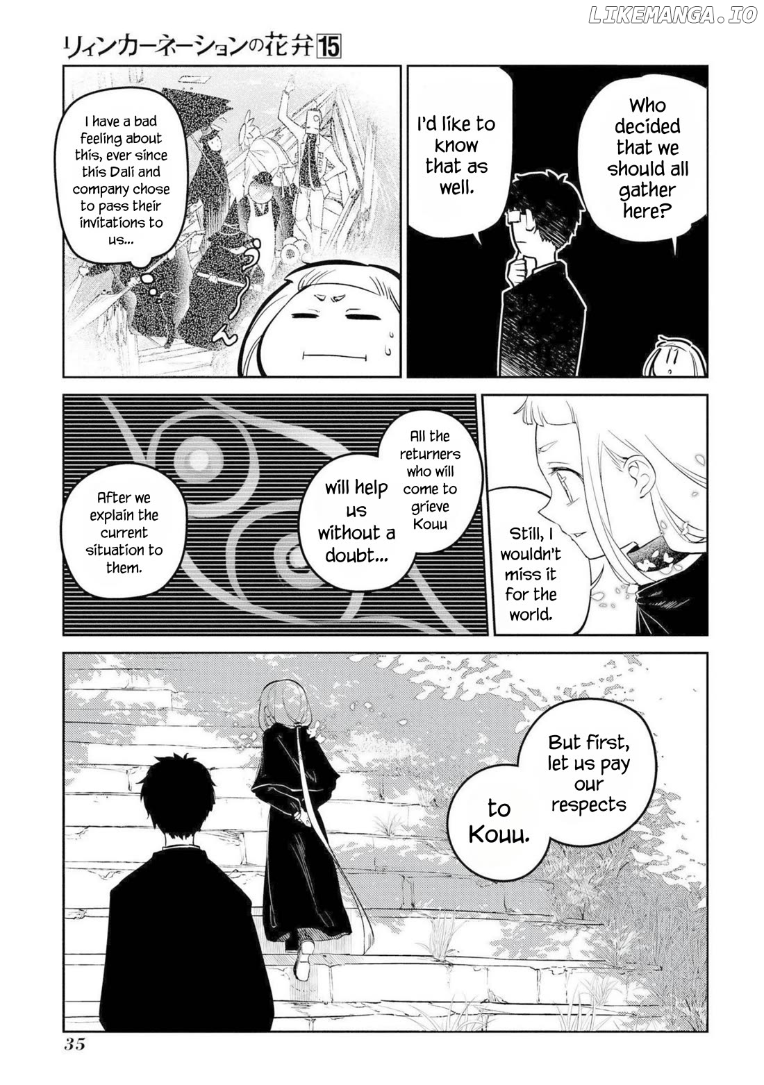 Reincarnation no Kaben Chapter 73 - page 32