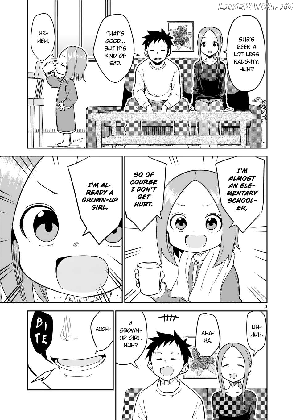 Karakai Jouzu no (Moto) Takagi-san Chapter 306 - page 3