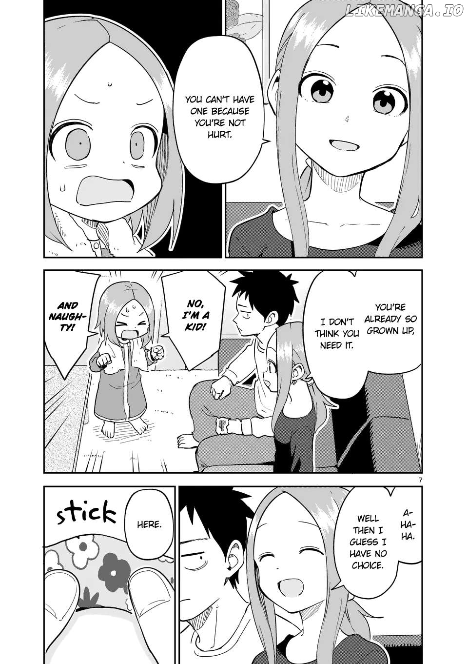 Karakai Jouzu no (Moto) Takagi-san Chapter 306 - page 7