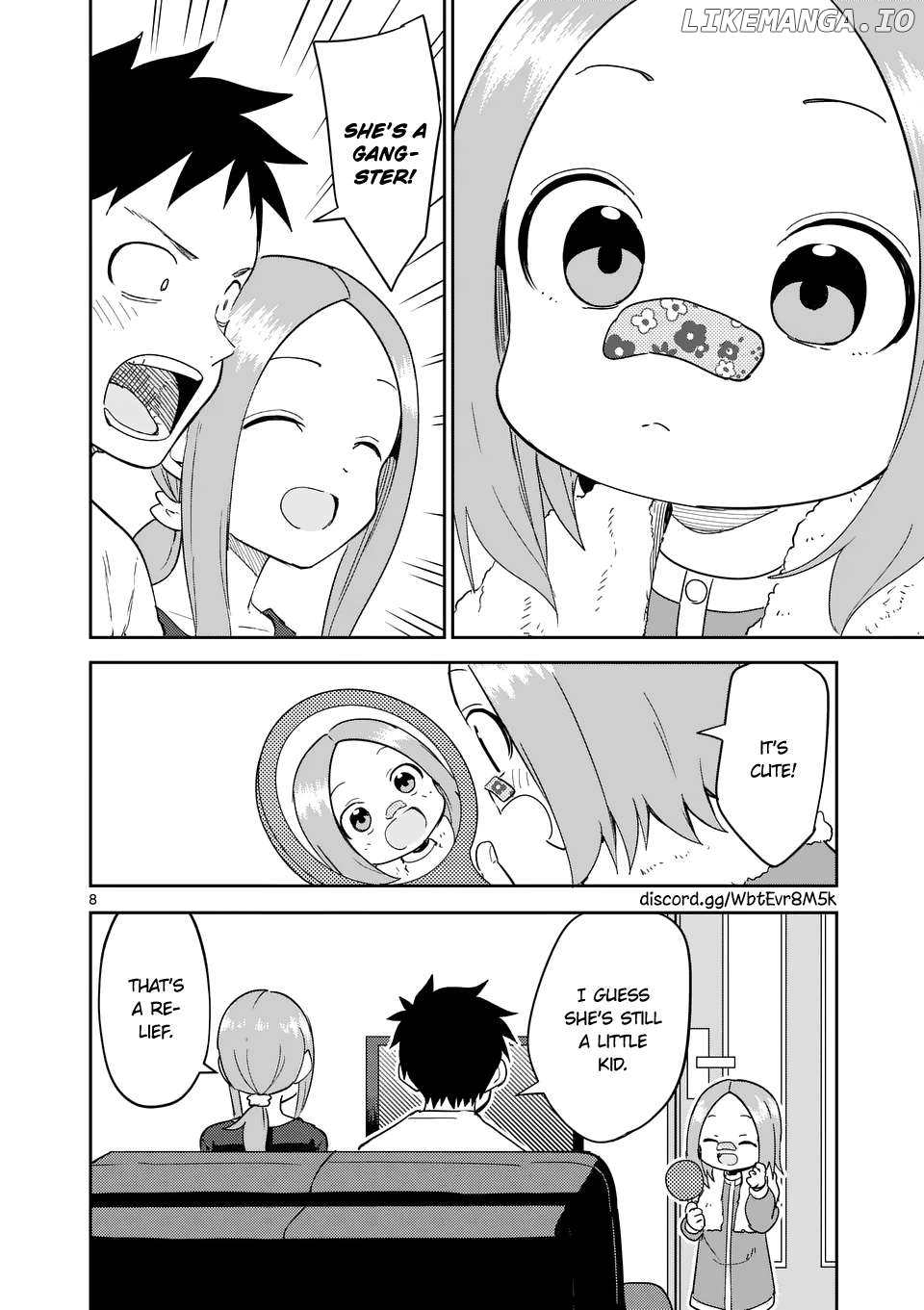 Karakai Jouzu no (Moto) Takagi-san Chapter 306 - page 8