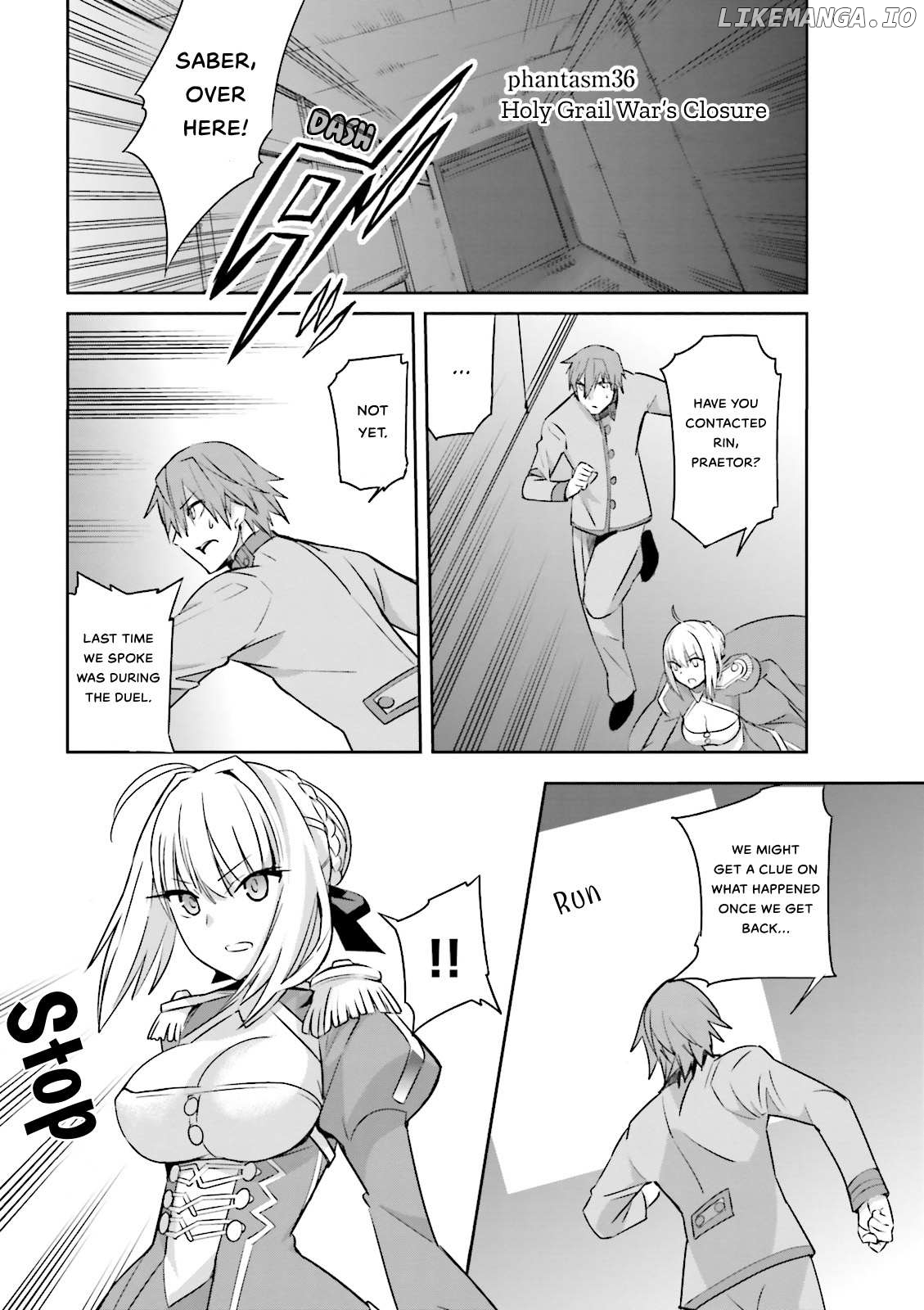 Fate/Extra Chapter 36 - page 1