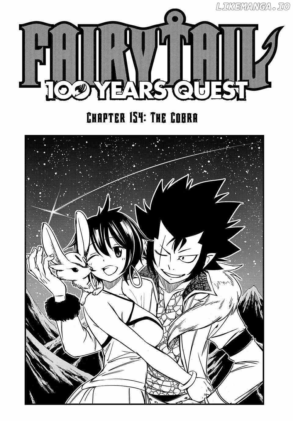 Fairy Tail 100 Years Quest Chapter 154 - page 1