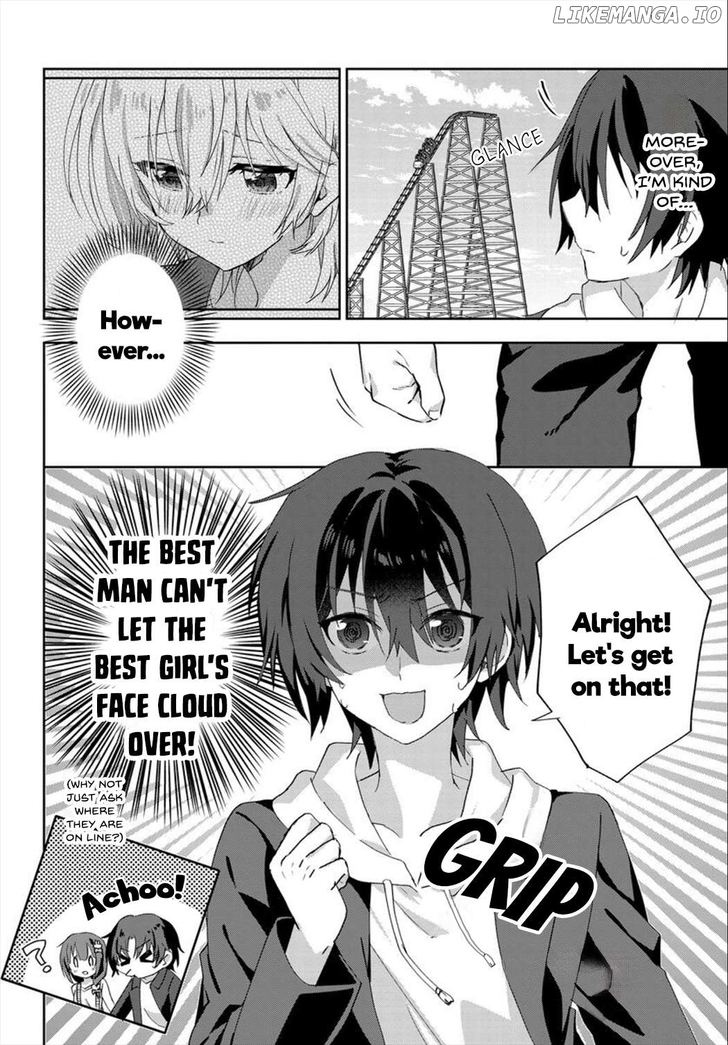 Since I’ve Entered the World of Romantic Comedy Manga, I’ll Do My Best to Make the Losing Heroine Happy. Chapter 7.1 - page 4