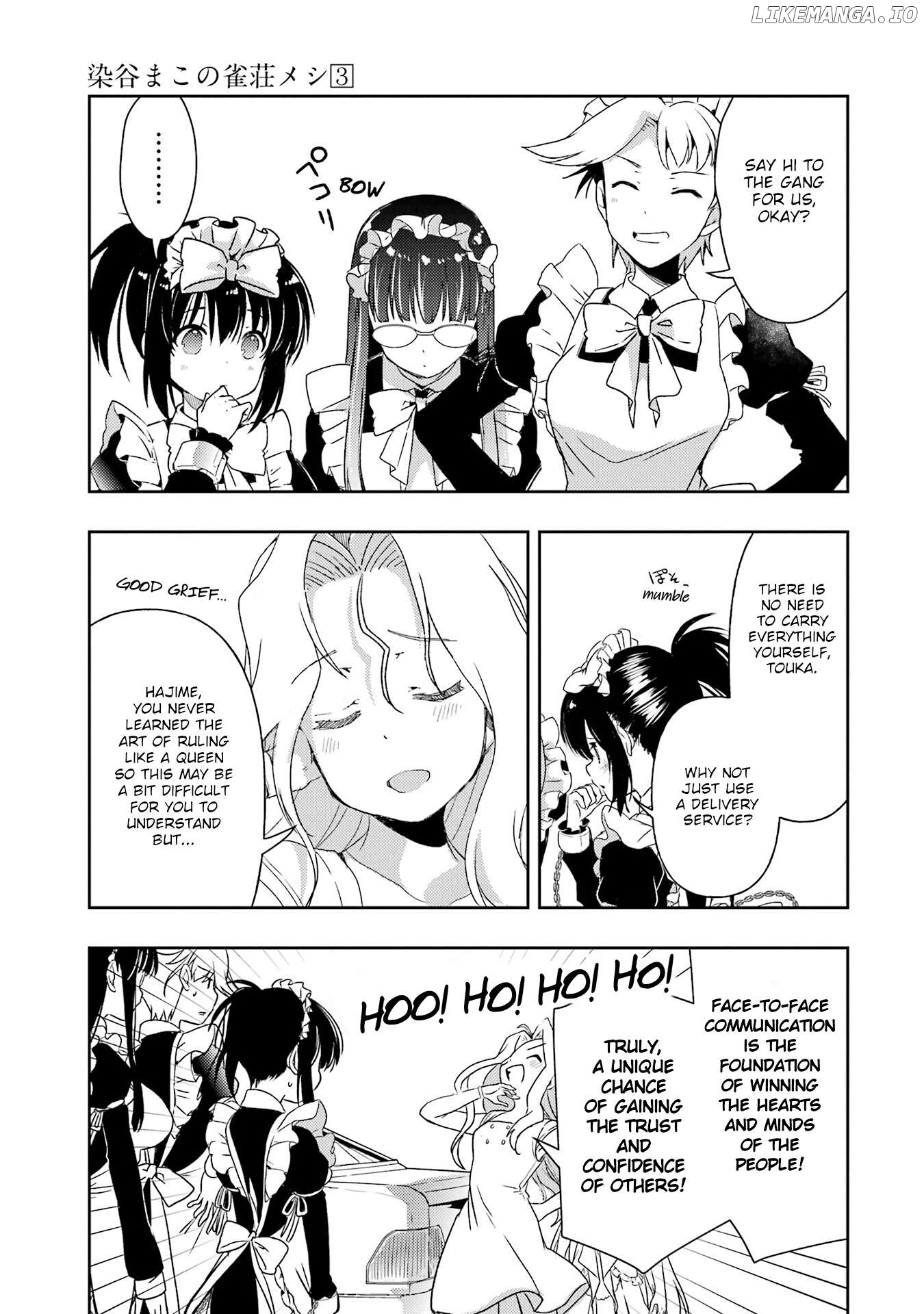 Someya Mako’s Mahjong Parlor Food Chapter 28 - page 3