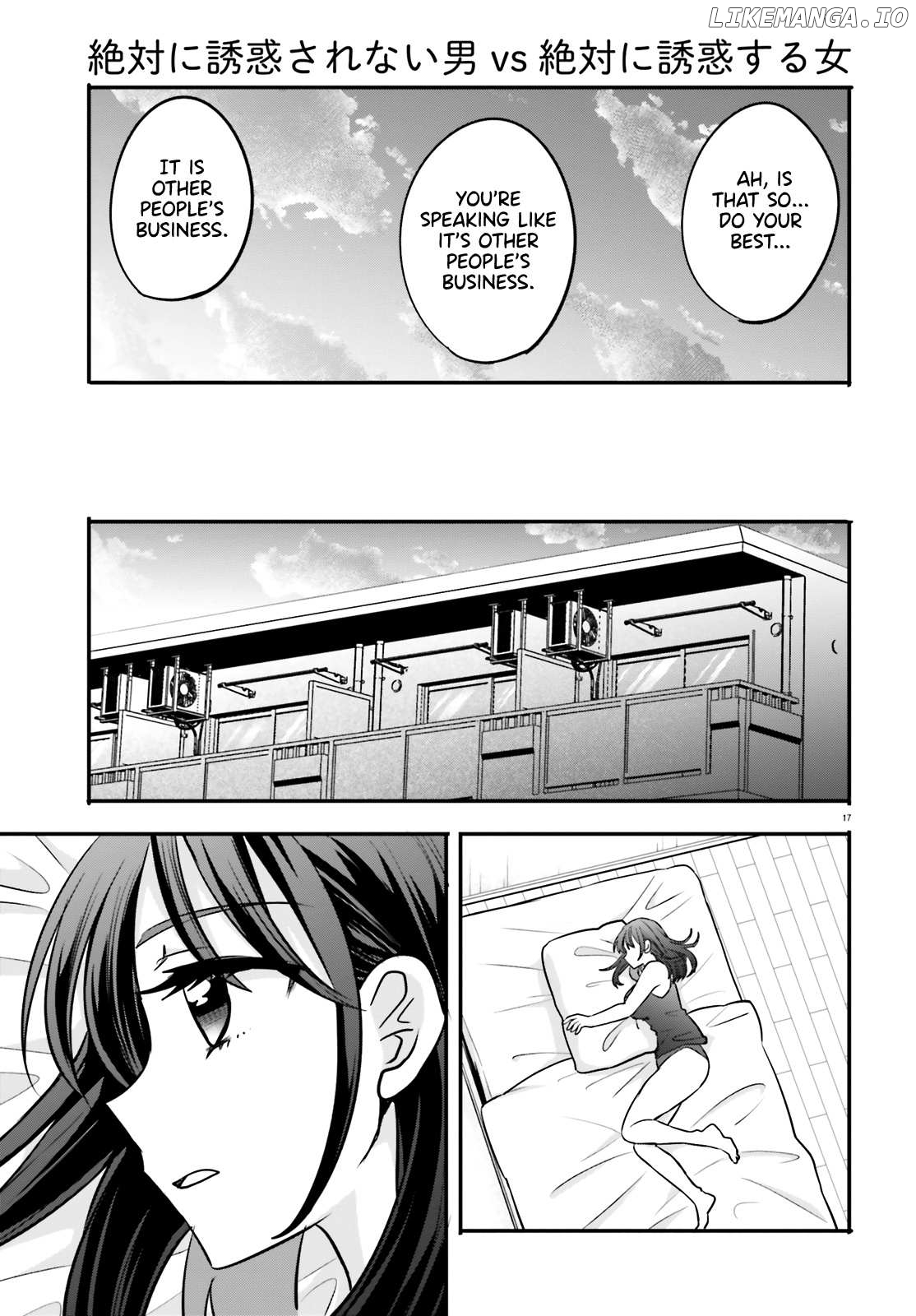 Zettai Ni Yuuwaku Sarenai Otoko Vs Zettai Ni Yuuwaku Suru Onna Chapter 6 - page 18