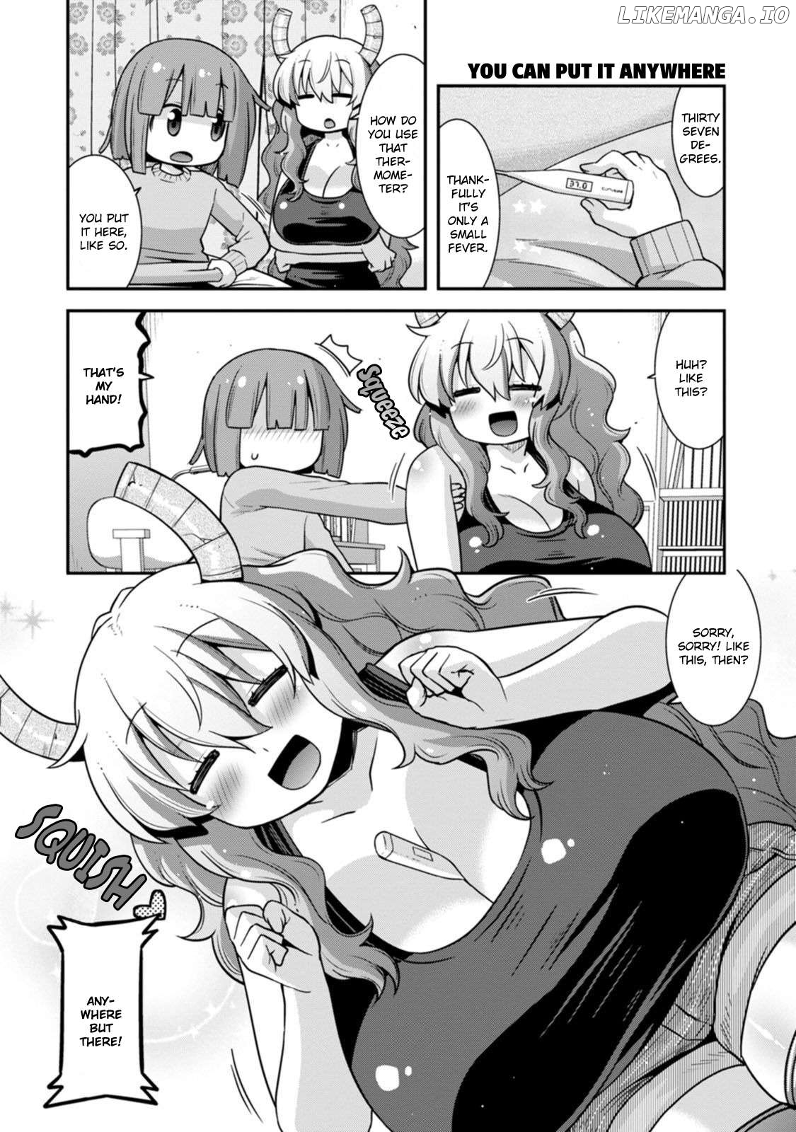 Miss Kobayashi's Dragon Maid: Lucoa is my xx Chapter 40 - page 4