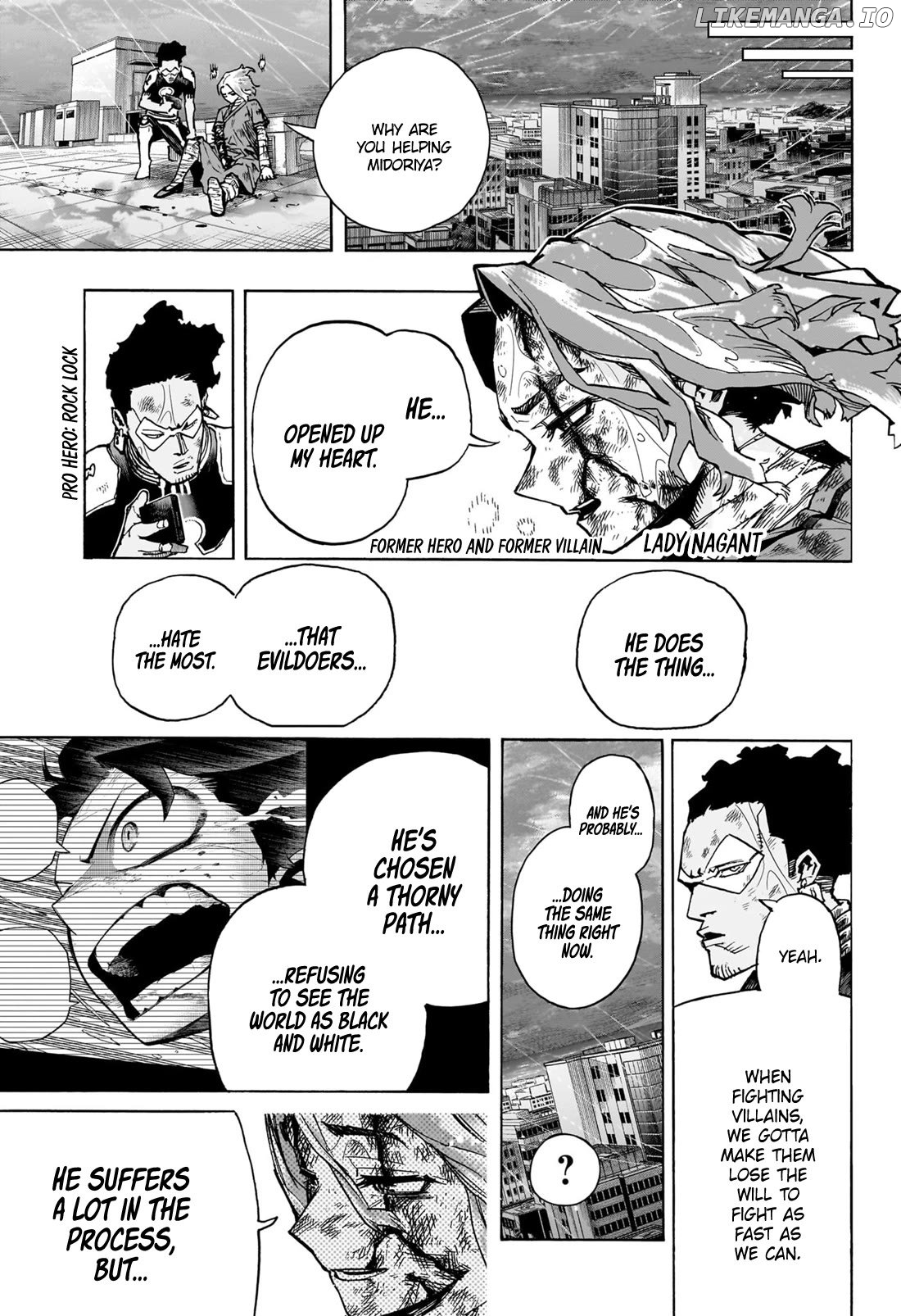 Boku No Hero Academia Chapter 416 - page 12