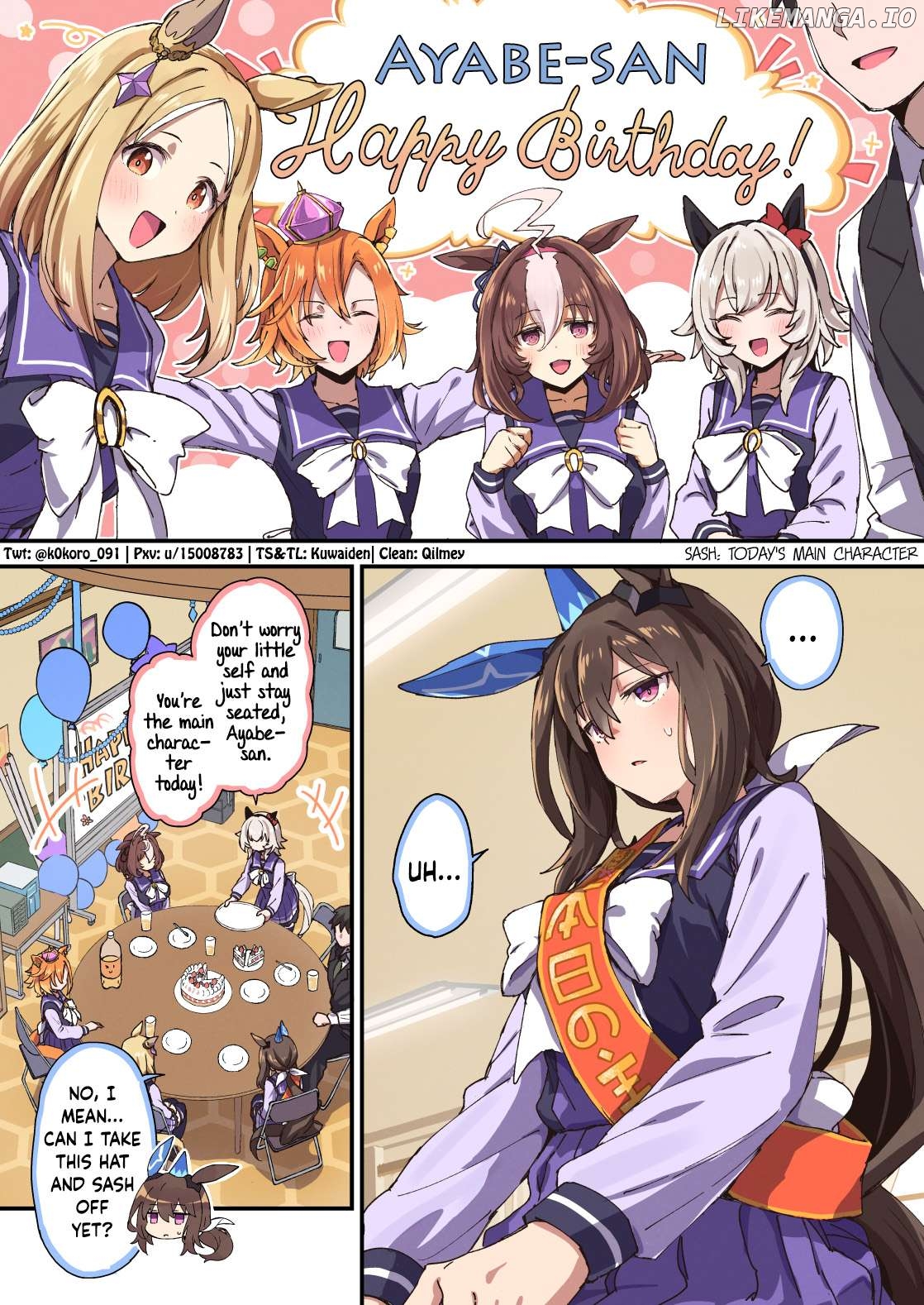 Kokoro-Sensei's Umamusume Shorts (Doujinshi) Chapter 70 - page 1