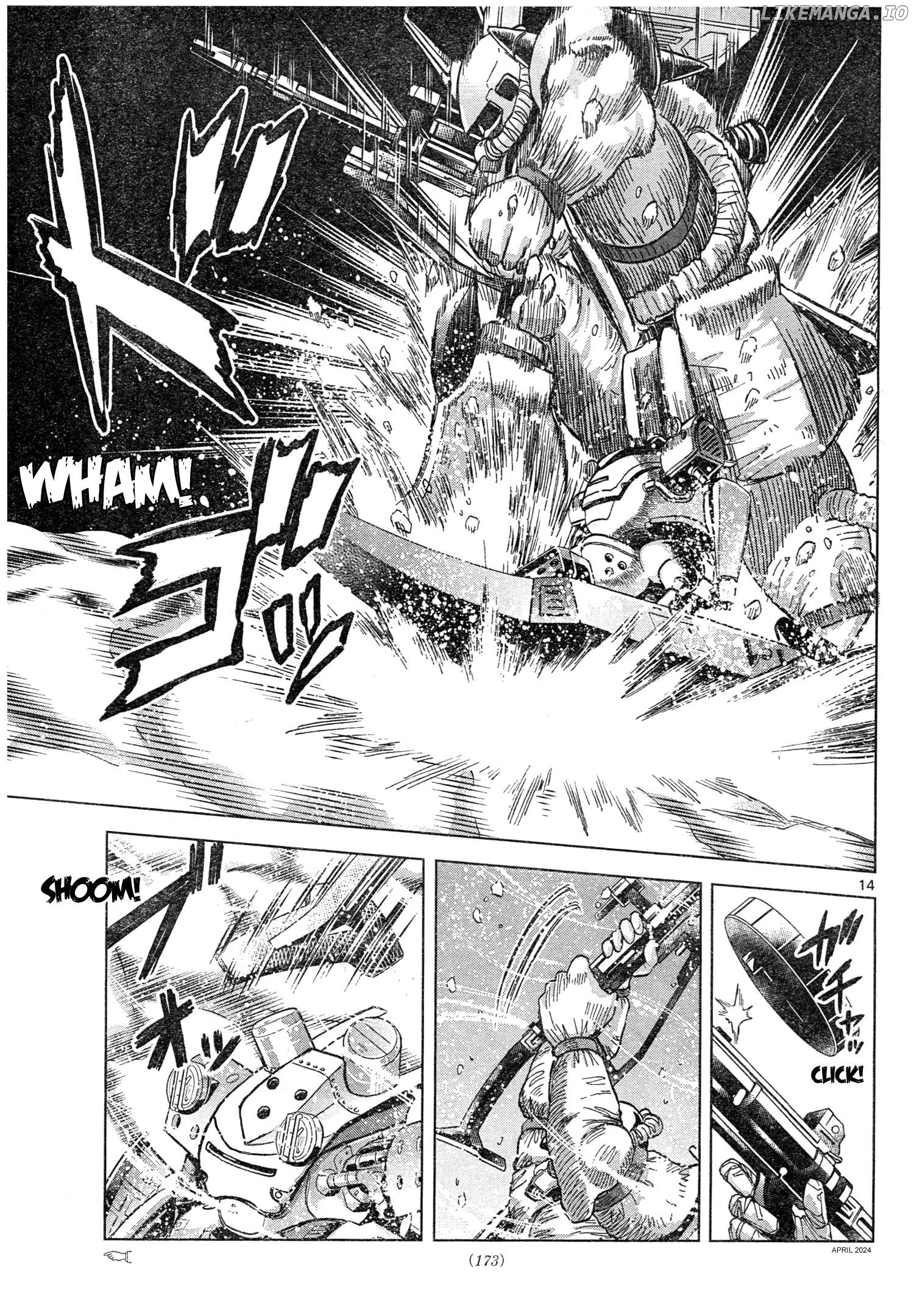 Mobile Suit Gundam Aggressor Chapter 105 - page 14