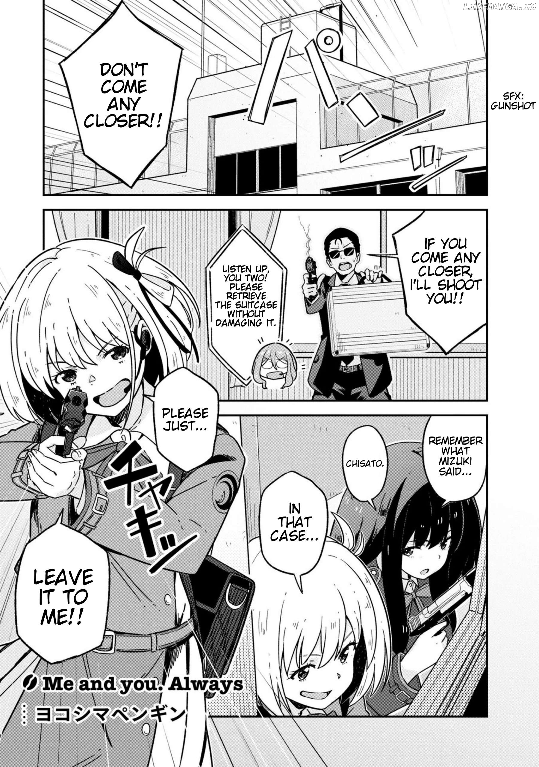 Lycoris Recoil Koushiki Comic Anthology: Reload Chapter 14 - page 1