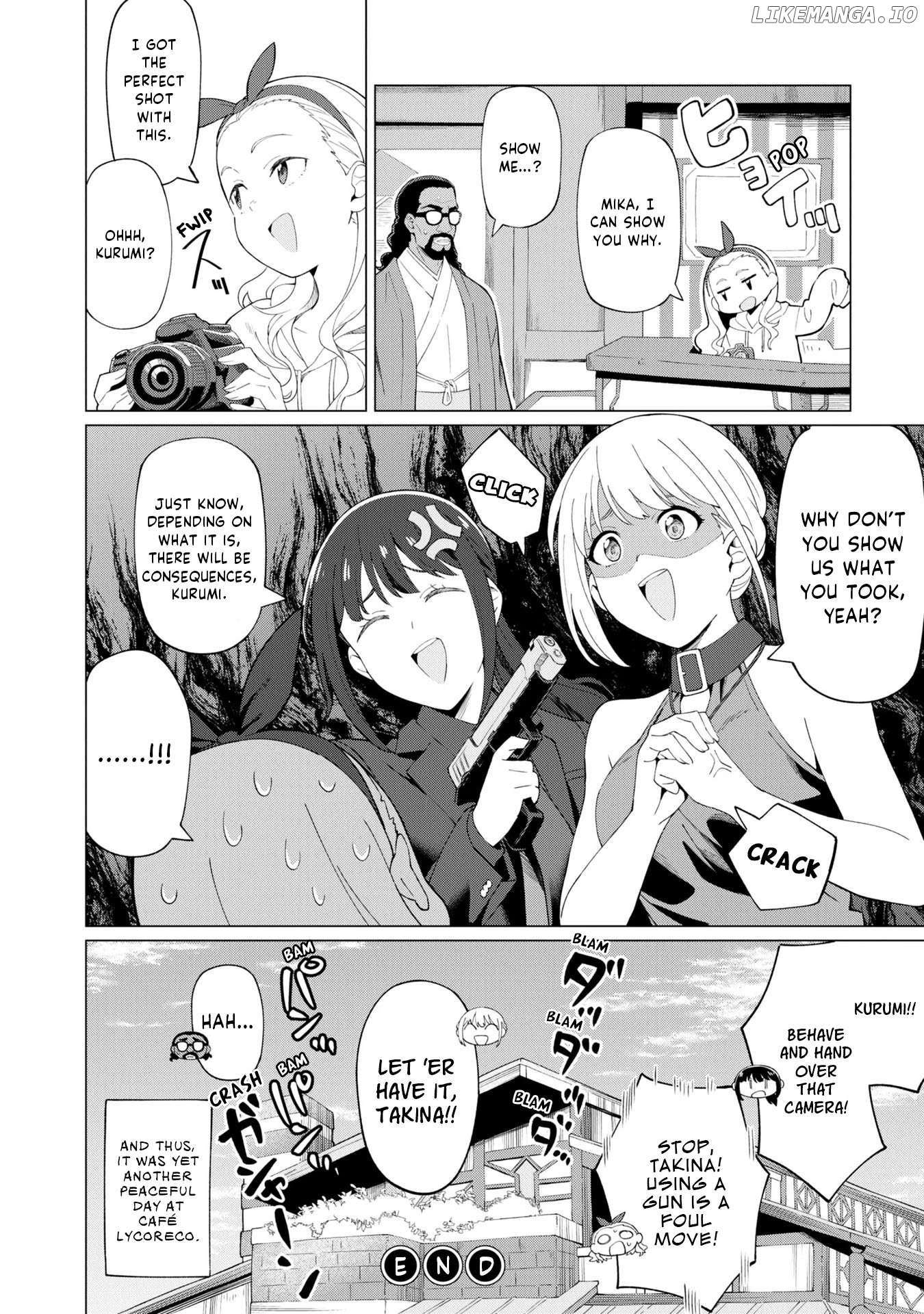 Lycoris Recoil Koushiki Comic Anthology: Reload Chapter 17 - page 10