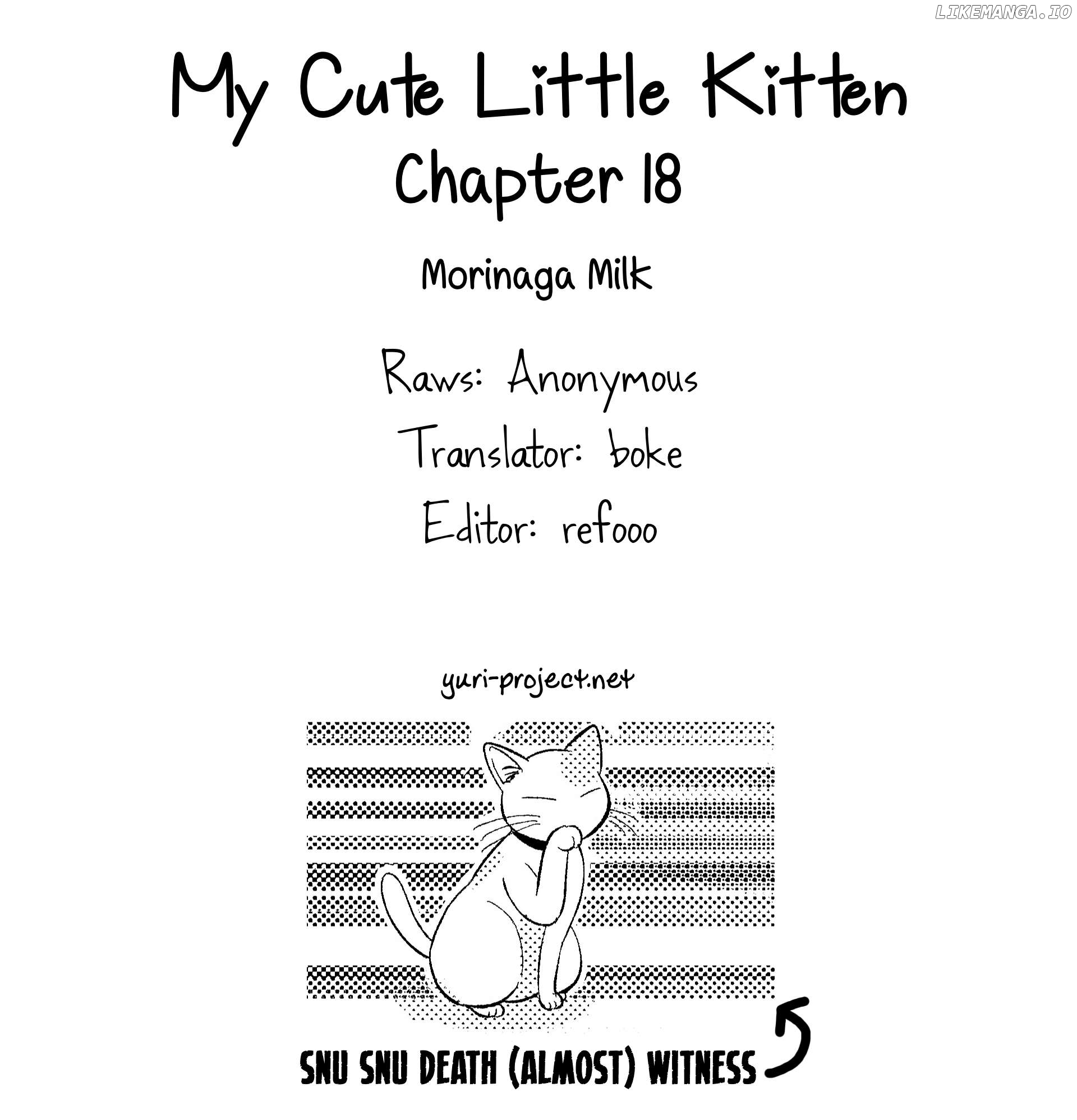 My Cute Little Kitten Chapter 18 - page 18