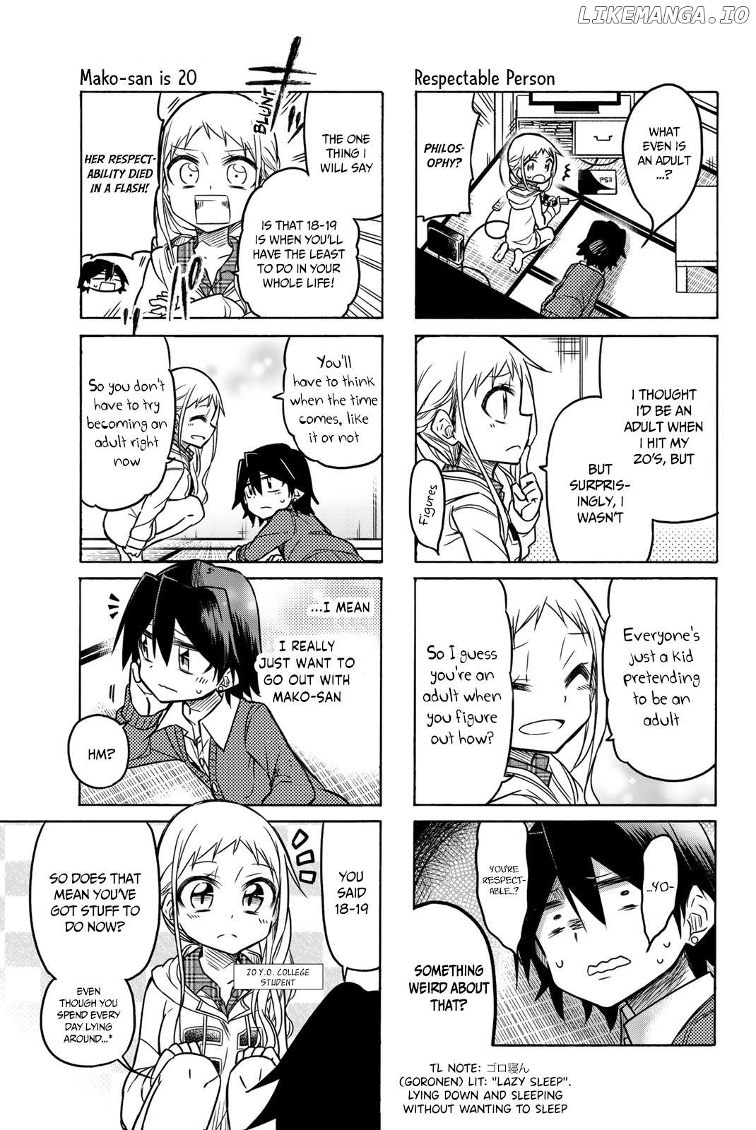 Mako-san Wa Shindemo Jiritsu Shinai Chapter 34 - page 6