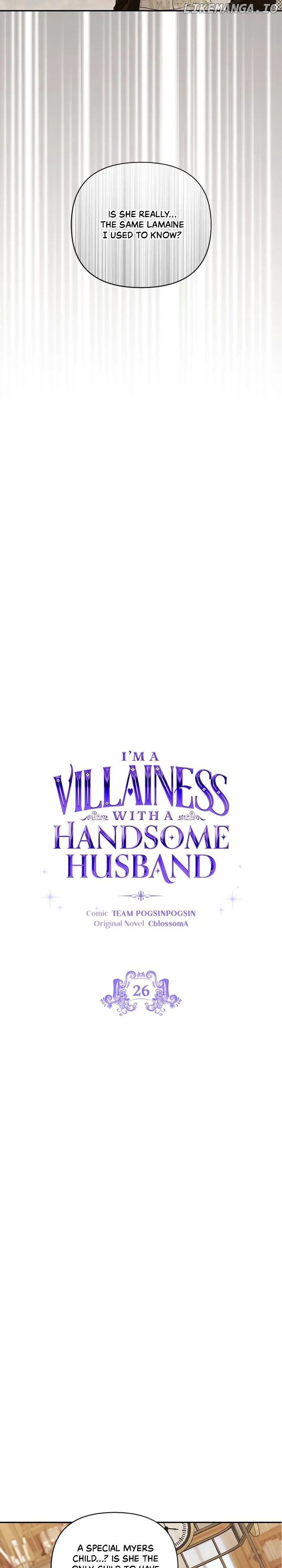 I’m a Villainess with a Handsome Husband Chapter 26 - page 8