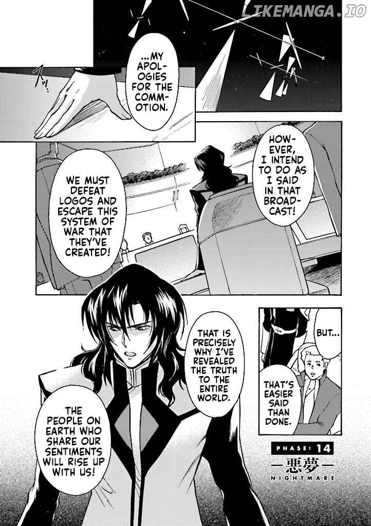 Kidou Senshi Gundam SEED Destiny the Edge Chapter 14 - page 1