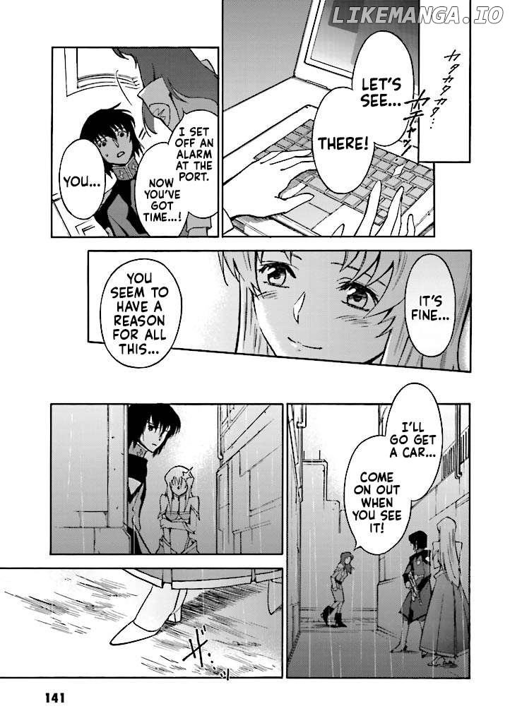 Kidou Senshi Gundam SEED Destiny the Edge Chapter 15 - page 35