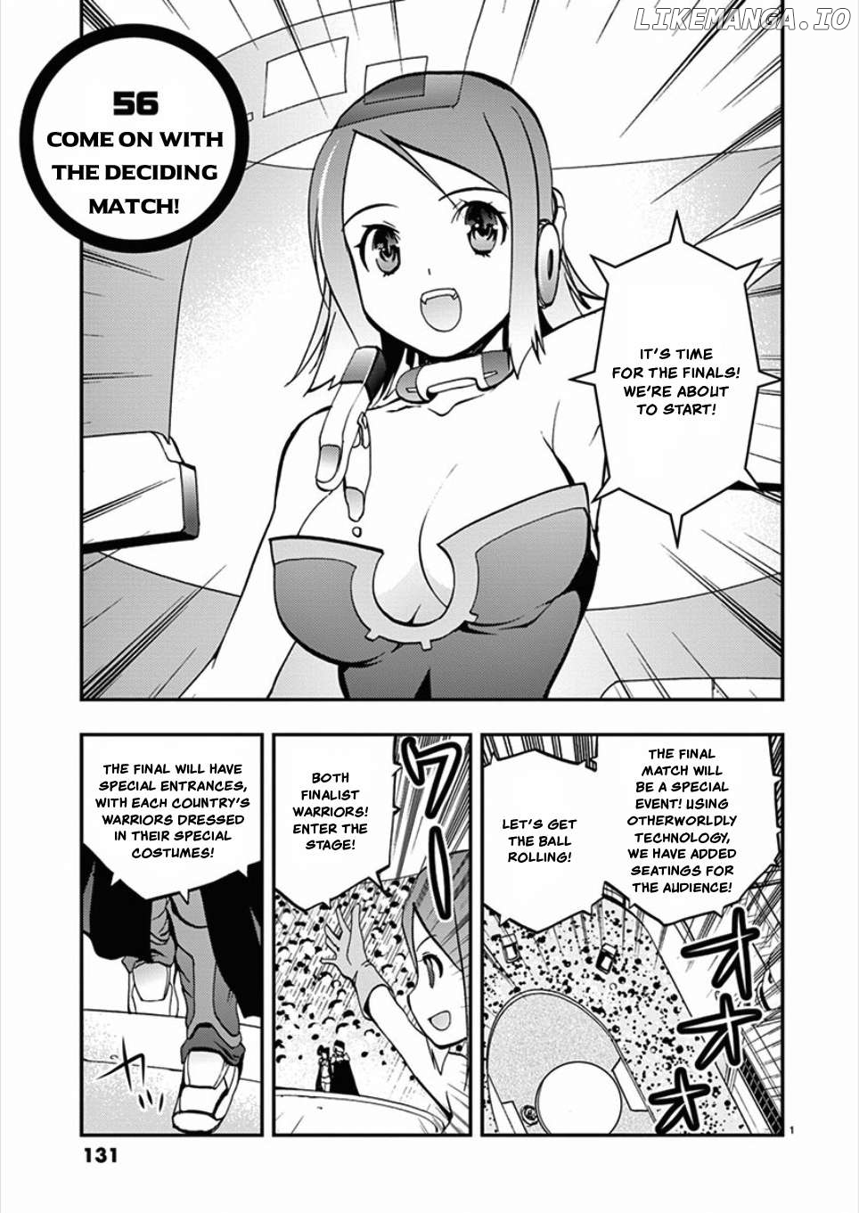 Card Girl! Maiden Summoning Undressing Wars Chapter 56 - page 1