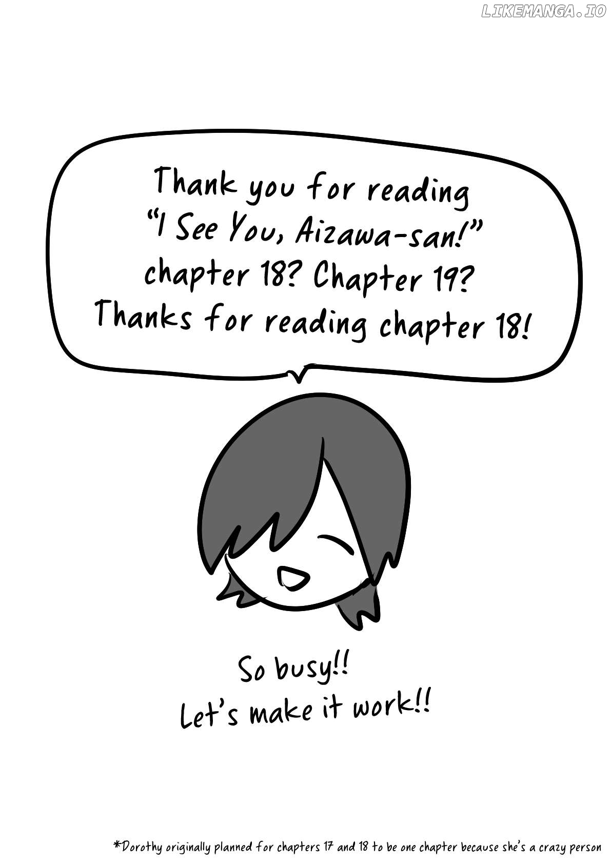 I See You, Aizawa-san! Chapter 18 - page 30