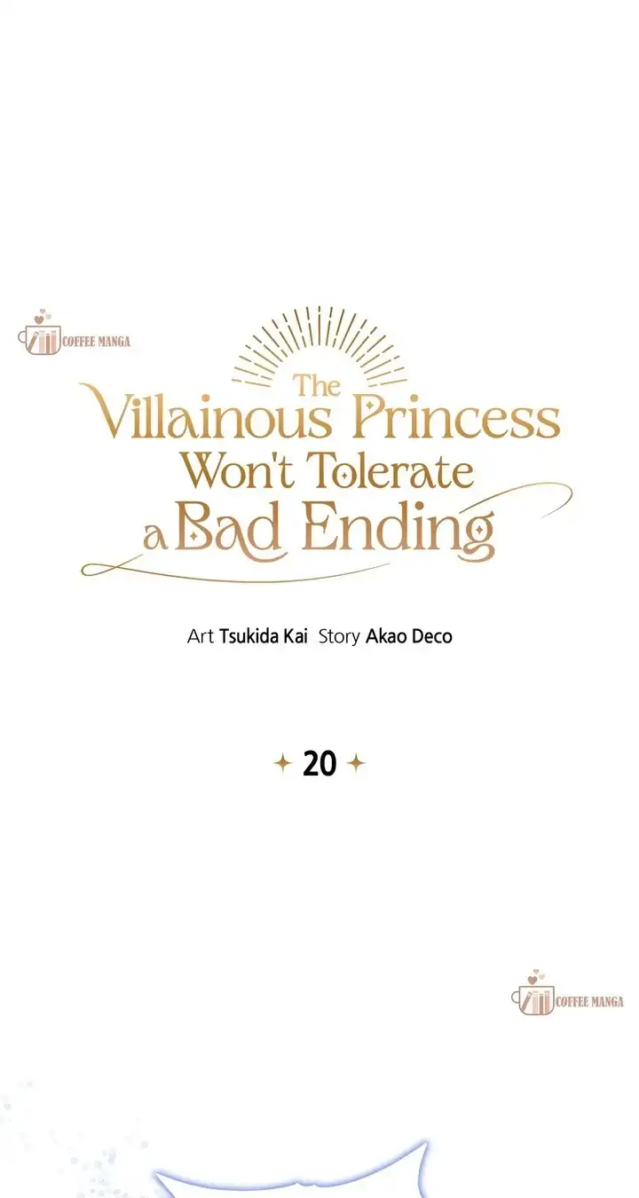 The Villainous Princess Won't Tolerate a Bad Ending Chapter 20 - page 1