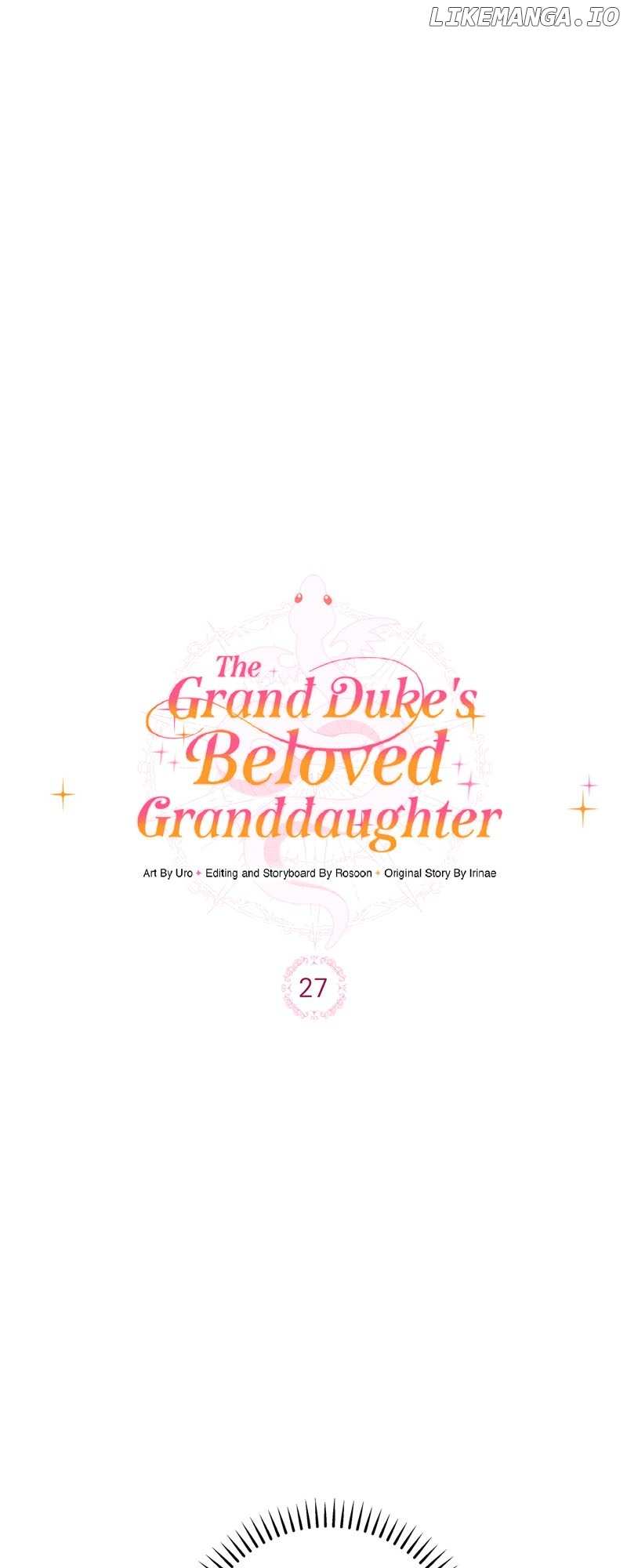 The Grand Duke's Beloved Granddaughter Chapter 27 - page 13
