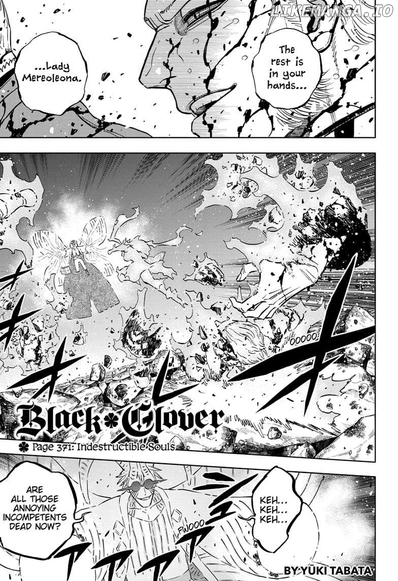 Black Clover Chapter 371 - page 1