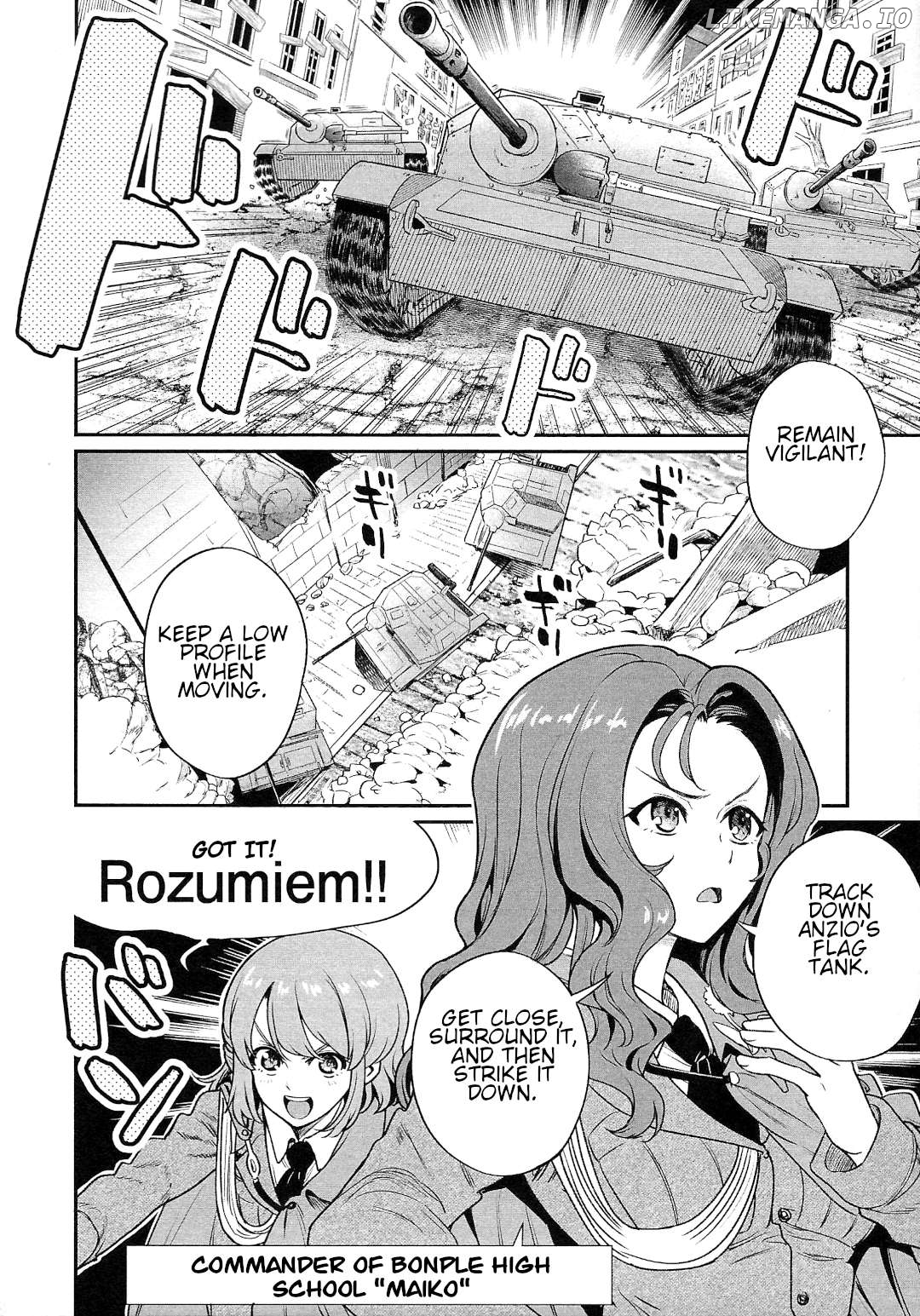 Girls und Panzer: Avanti! Anzio Koukou Chapter 13 - page 14