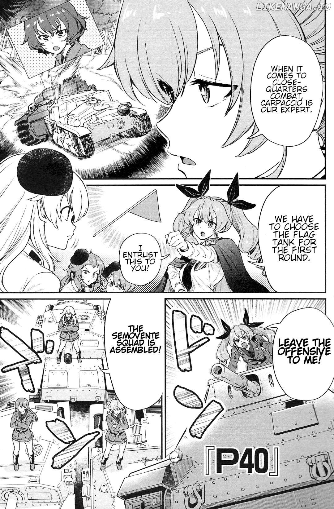 Girls und Panzer: Avanti! Anzio Koukou Chapter 13 - page 15