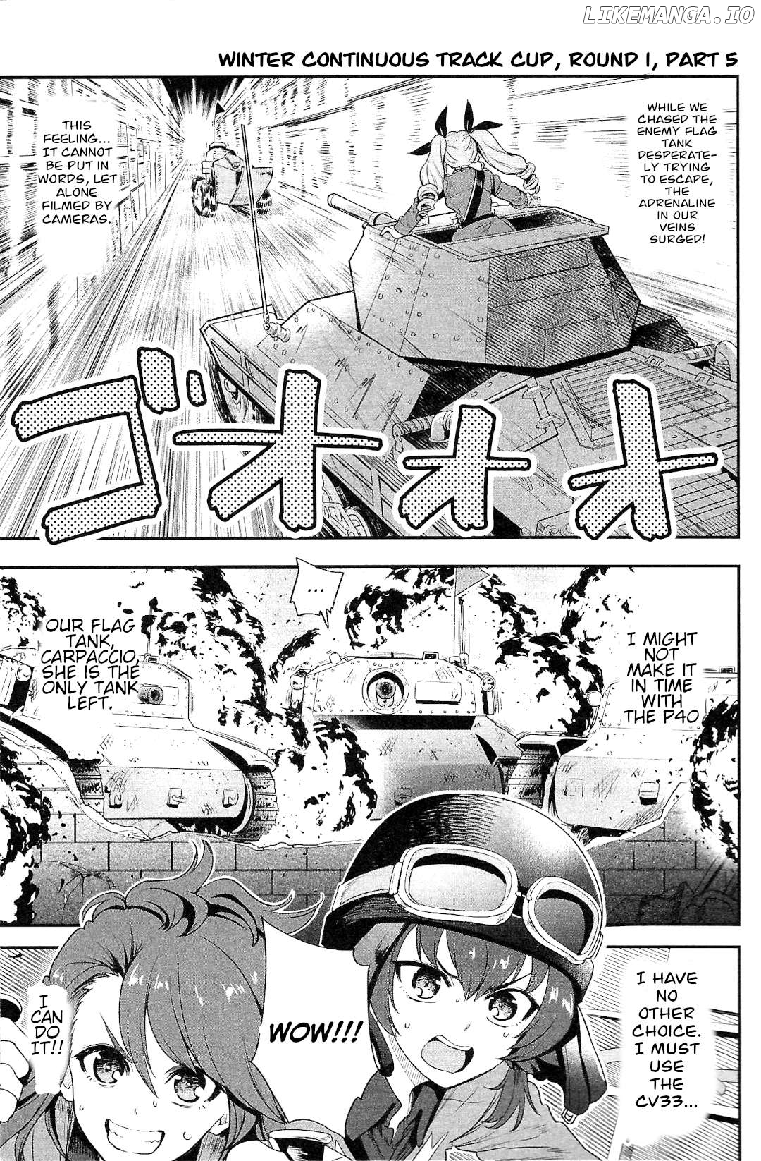 Girls und Panzer: Avanti! Anzio Koukou Chapter 13 - page 29