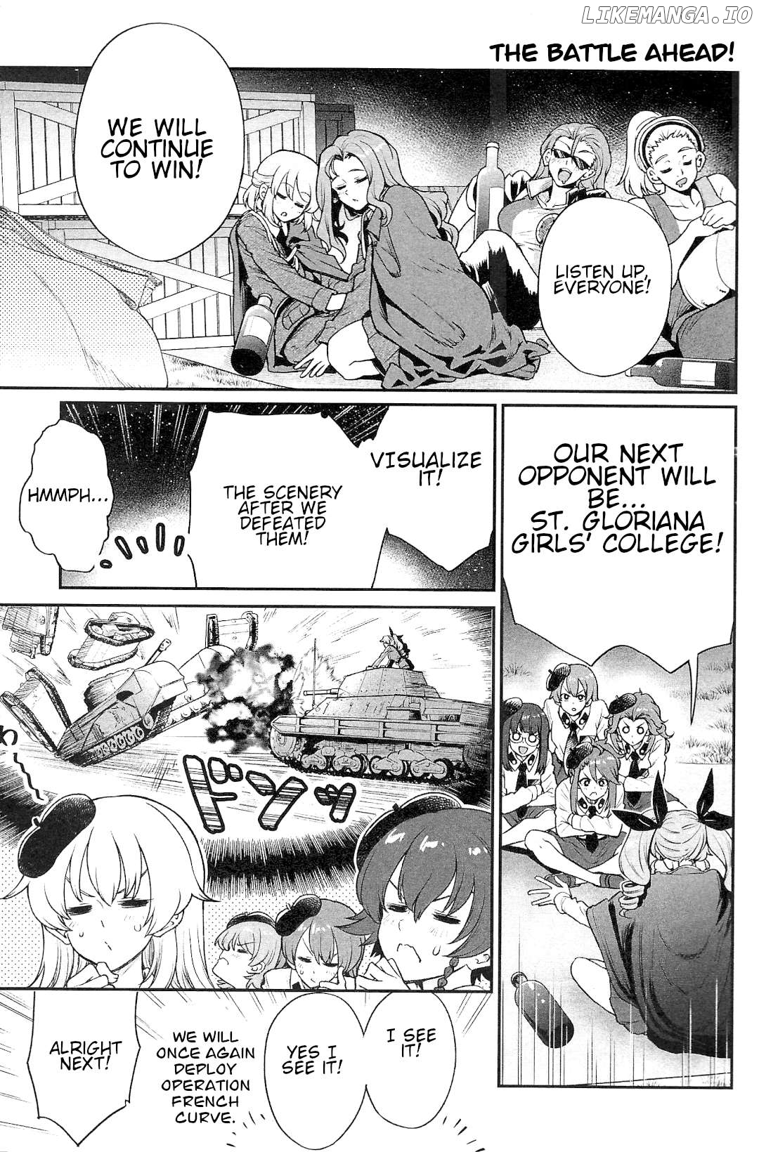 Girls und Panzer: Avanti! Anzio Koukou Chapter 13 - page 37