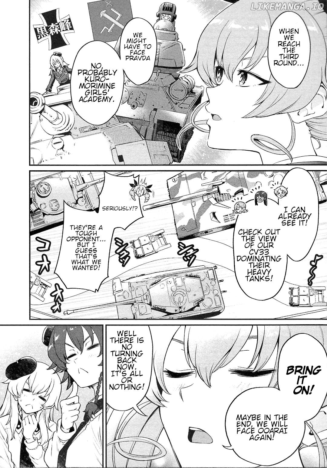 Girls und Panzer: Avanti! Anzio Koukou Chapter 13 - page 38