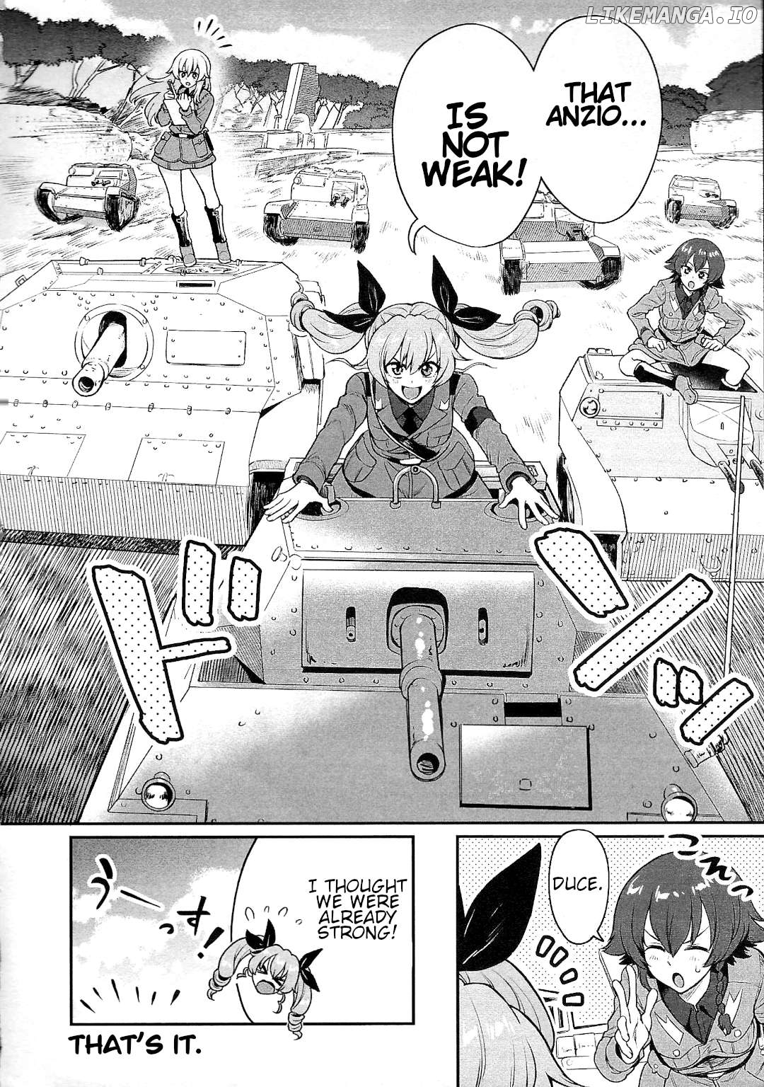 Girls und Panzer: Avanti! Anzio Koukou Chapter 13 - page 44