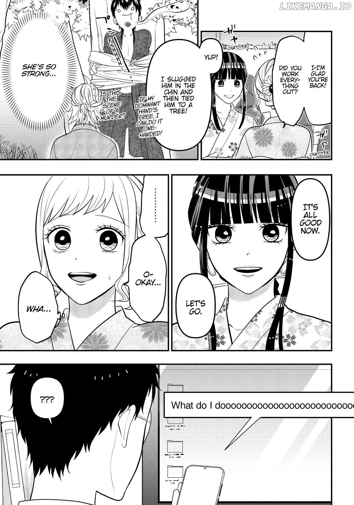 Josou Shite Mendoukusai Koto ni Natteru Nekura to Yankee no Ryou Kataomoi Chapter 74 - page 9