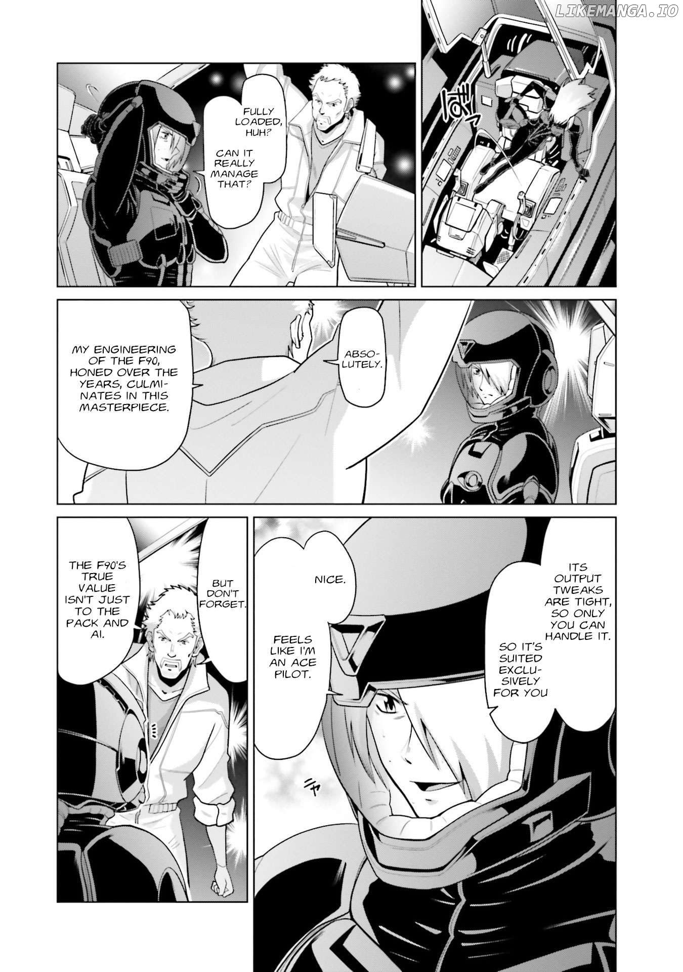 Mobile Suit Gundam F90 FF Chapter 38 - page 22