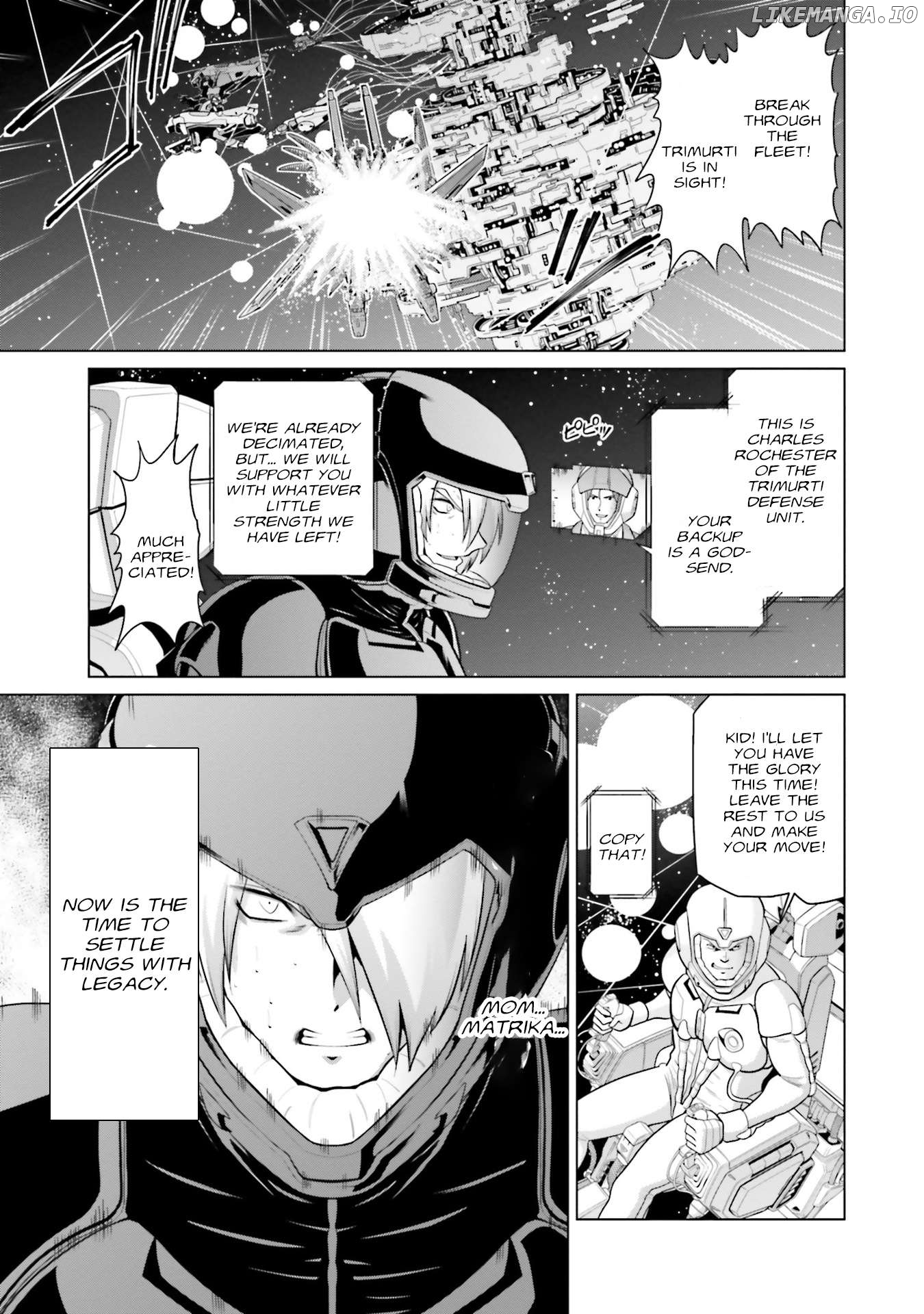 Mobile Suit Gundam F90 FF Chapter 38 - page 36