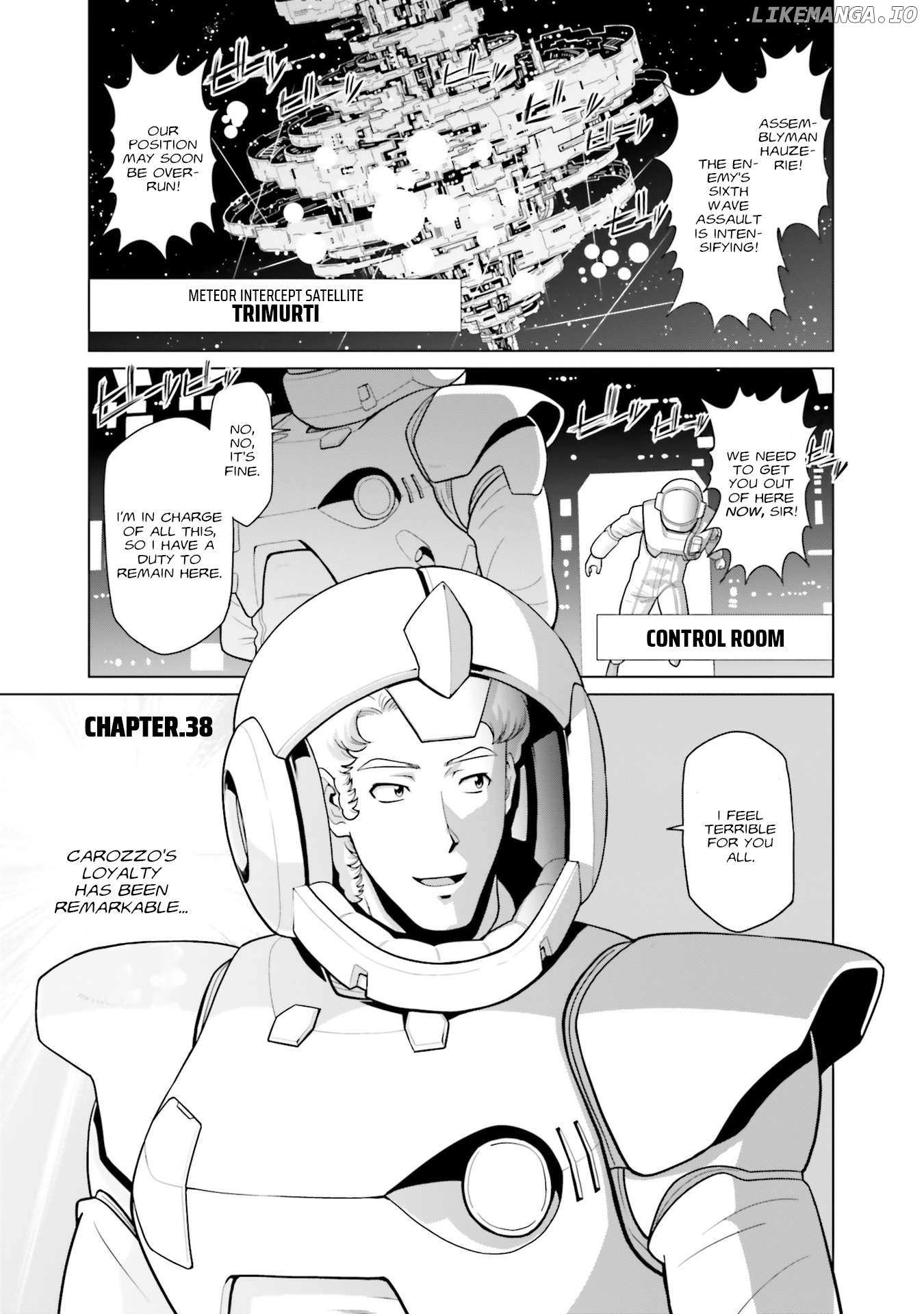 Mobile Suit Gundam F90 FF Chapter 38 - page 4