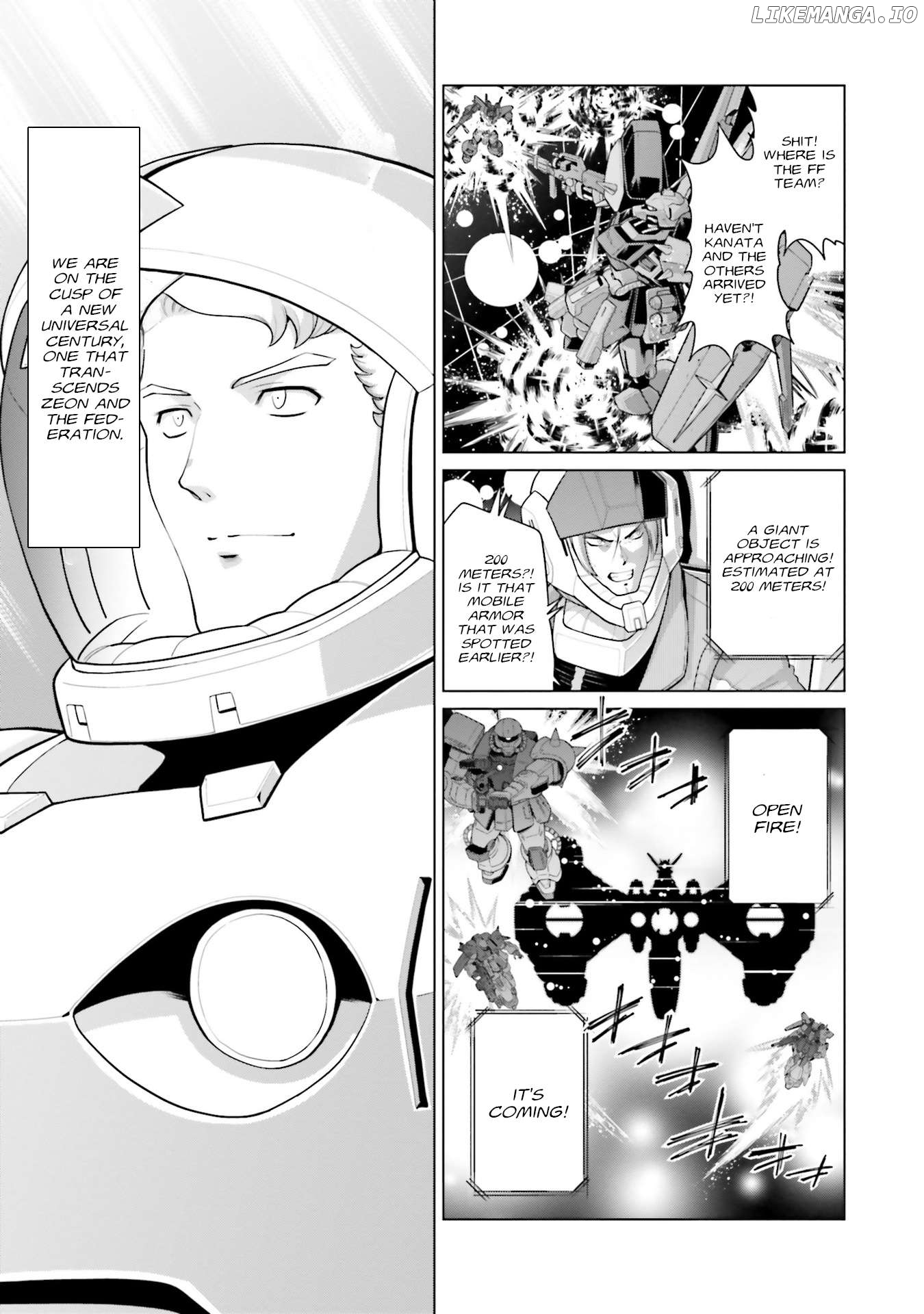 Mobile Suit Gundam F90 FF Chapter 38 - page 6