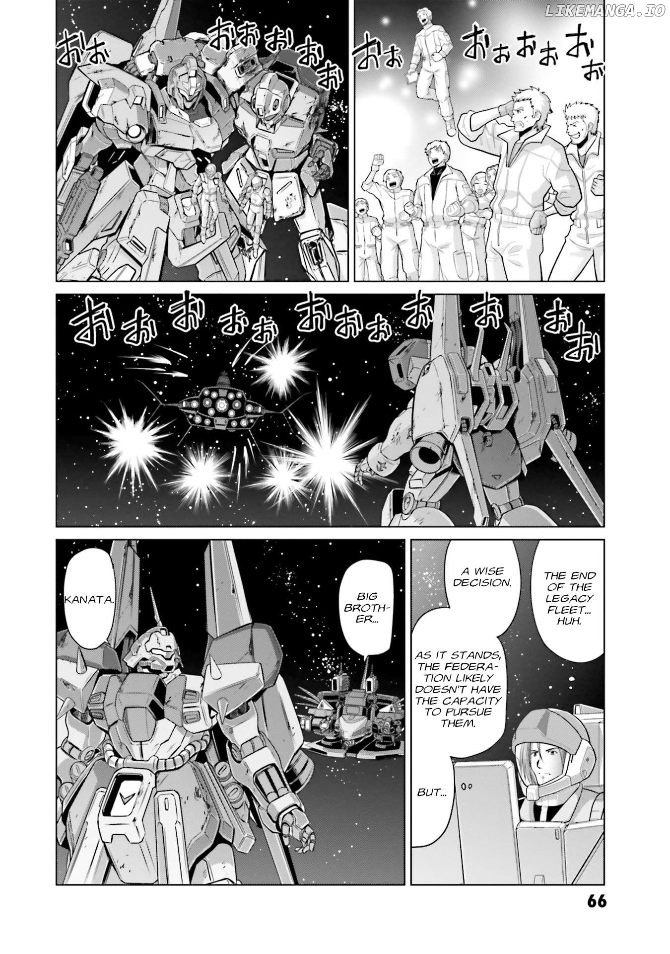 Mobile Suit Gundam F90 FF Chapter 43 - page 16