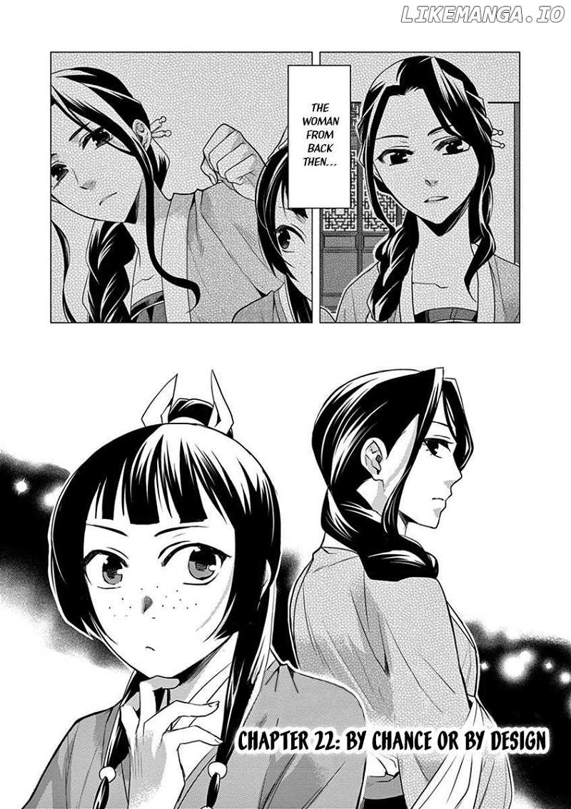 Kusuriya no Hitorigoto - Maomao no Koukyuu Nazotoki Techou Chapter 22 - page 2