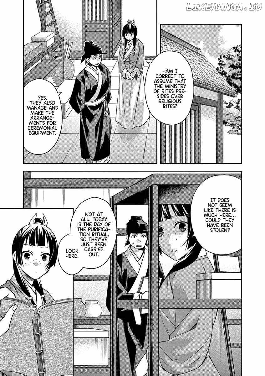 Kusuriya no Hitorigoto - Maomao no Koukyuu Nazotoki Techou Chapter 22 - page 39