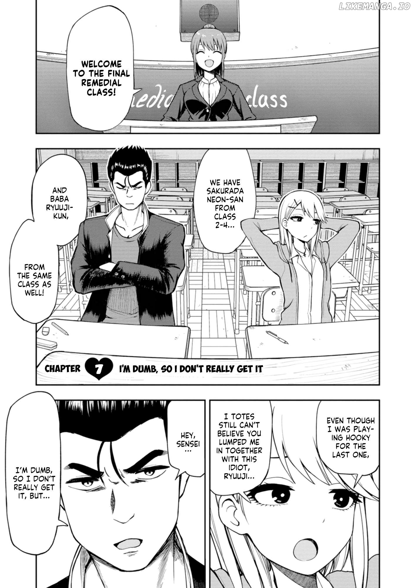 Mousou Sensei Chapter 8 - page 1
