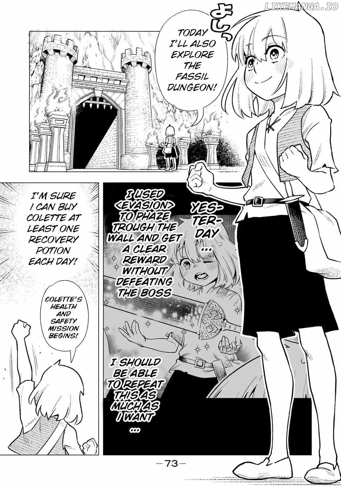 Saijaku na Boku wa "Kabenuke Bugs" de Nariagaru ~Kabe wo Surinuketara, Shokai Clear Houshuu wo Mugen Kaishuu Dekimashita!~ Chapter 2 - page 7