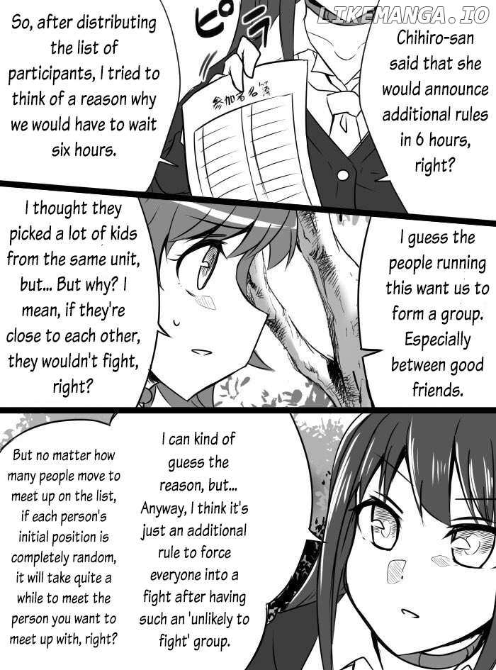 THE iDOLM@STER Cinderella Girls - Daremasu Battle Royale (Doujinshi) Chapter 7 - page 2
